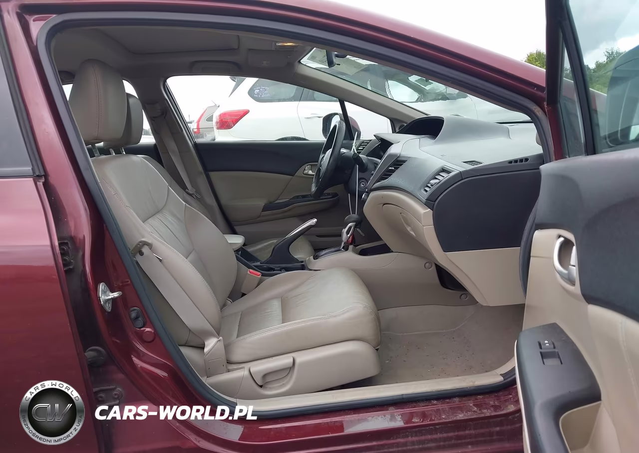 2012 Honda Civic Ex-L VIN:2HGFB2F97CH507808 - 5