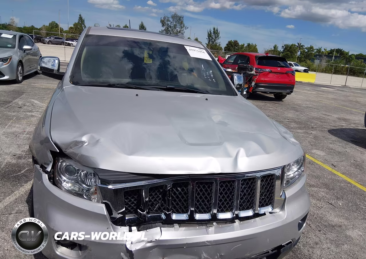 2012 Jeep Grand Cherokee Overland VIN:1C4RJFCT5CC141646 - 13