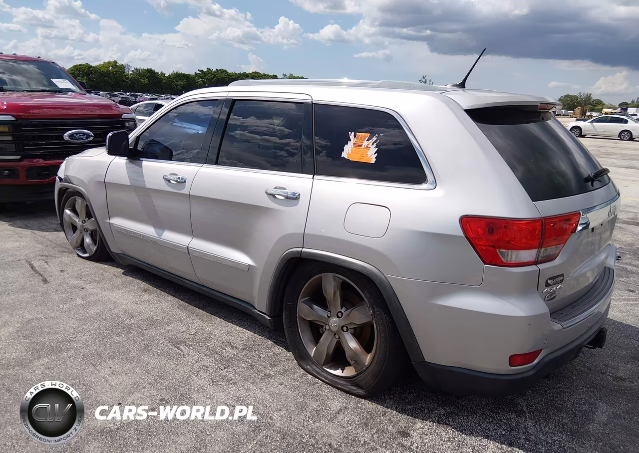 2012 Jeep Grand Cherokee Overland VIN:1C4RJFCT5CC141646 - 3