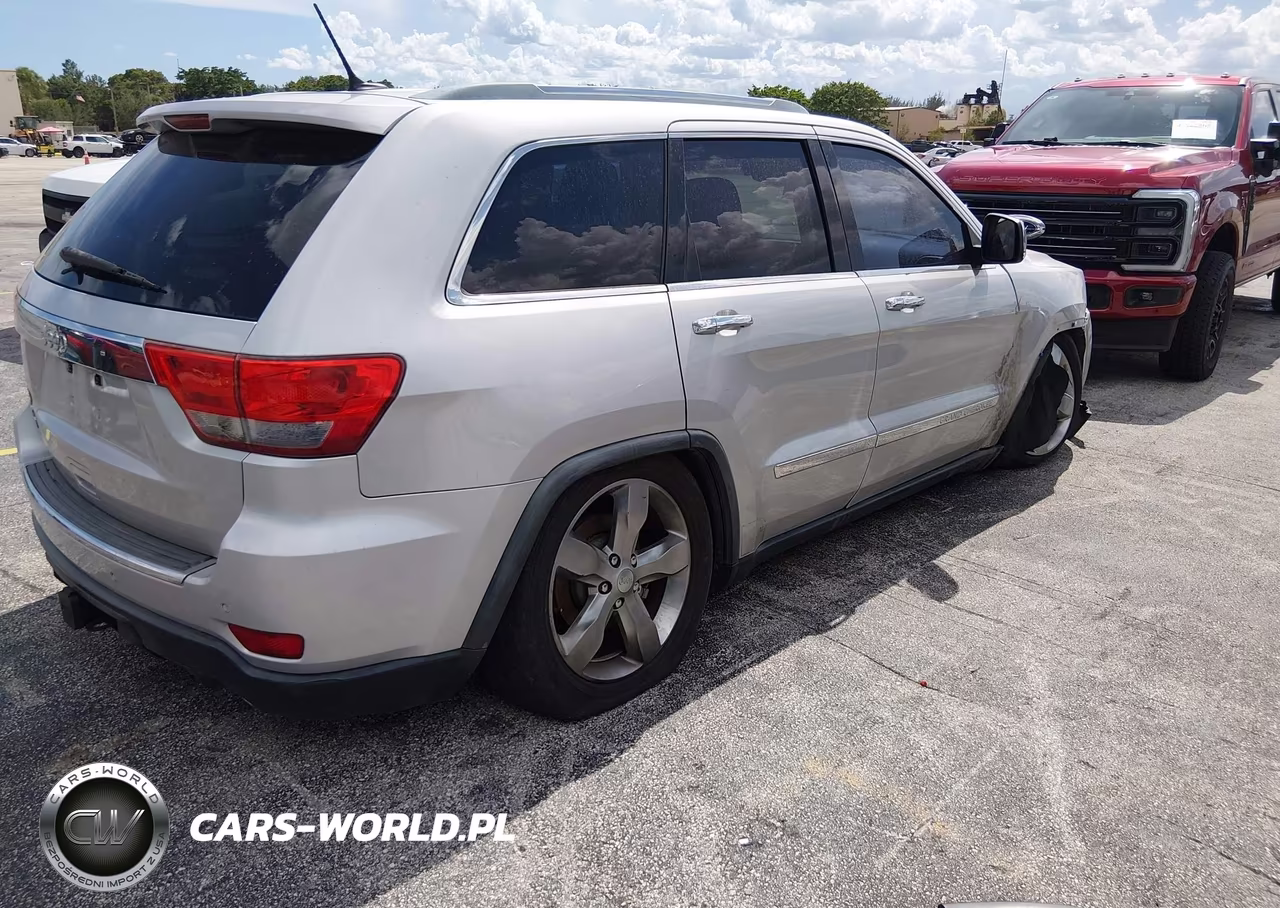 2012 Jeep Grand Cherokee Overland VIN:1C4RJFCT5CC141646 - 4