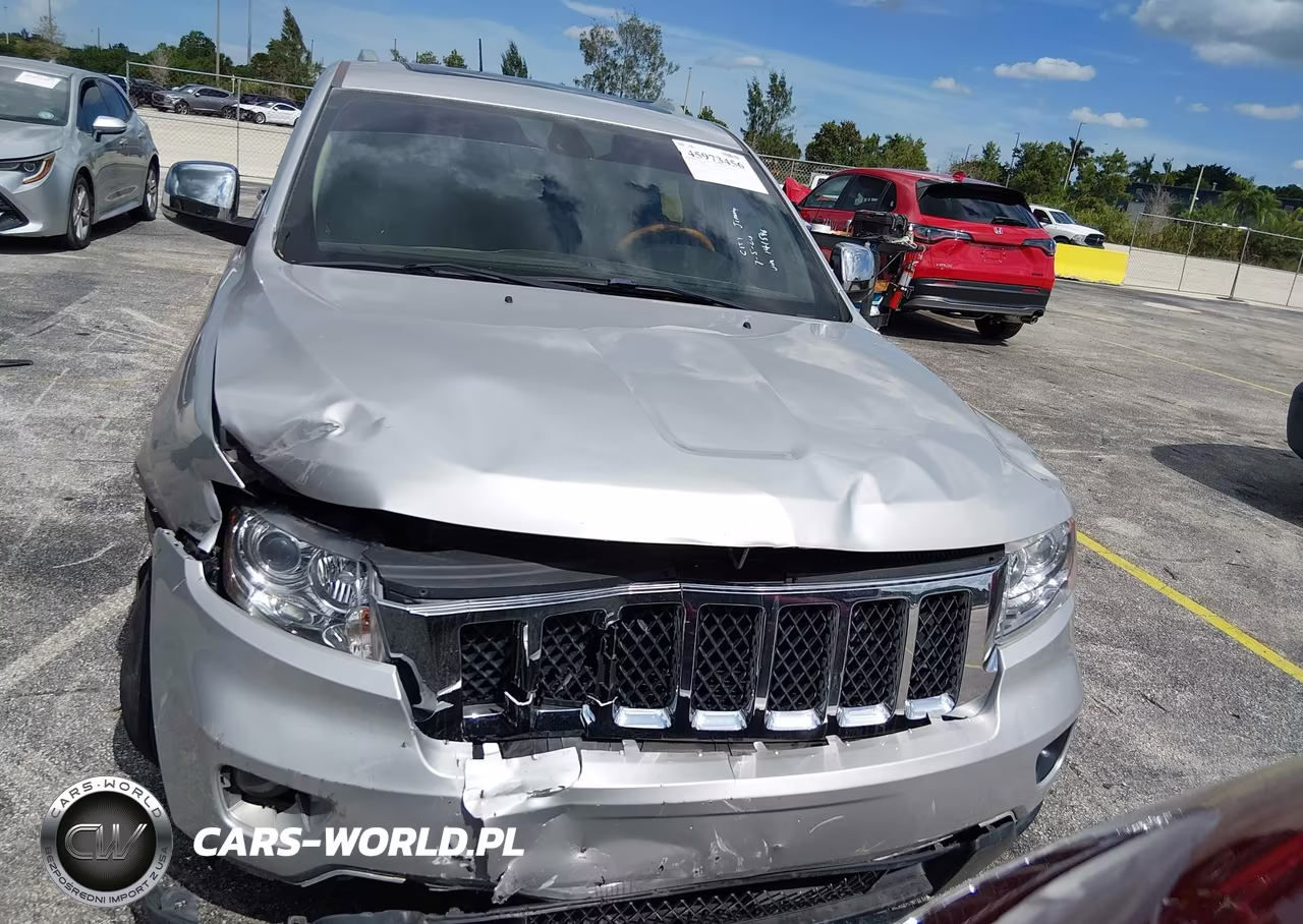 2012 Jeep Grand Cherokee Overland VIN:1C4RJFCT5CC141646 - 6