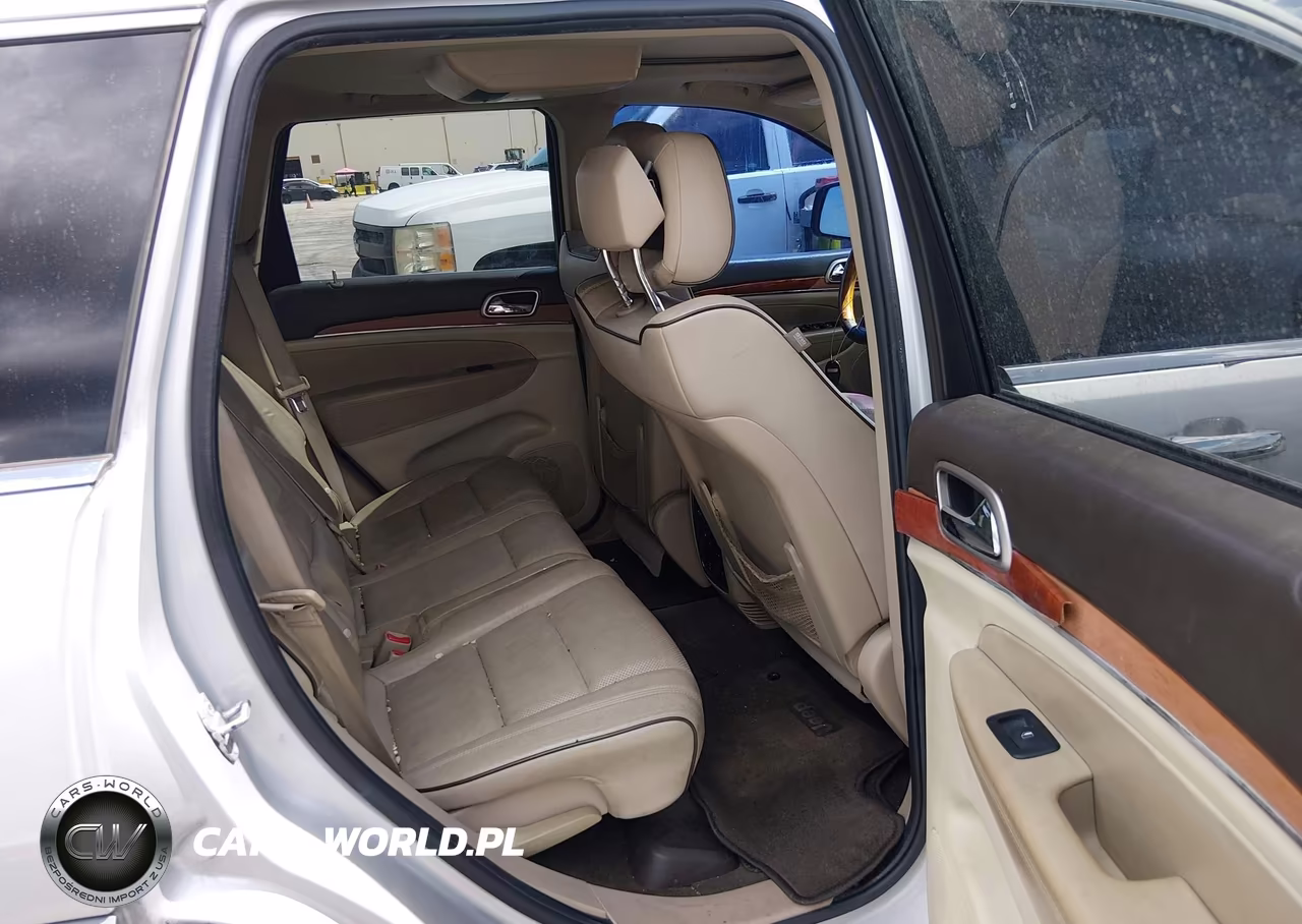 2012 Jeep Grand Cherokee Overland VIN:1C4RJFCT5CC141646 - 8