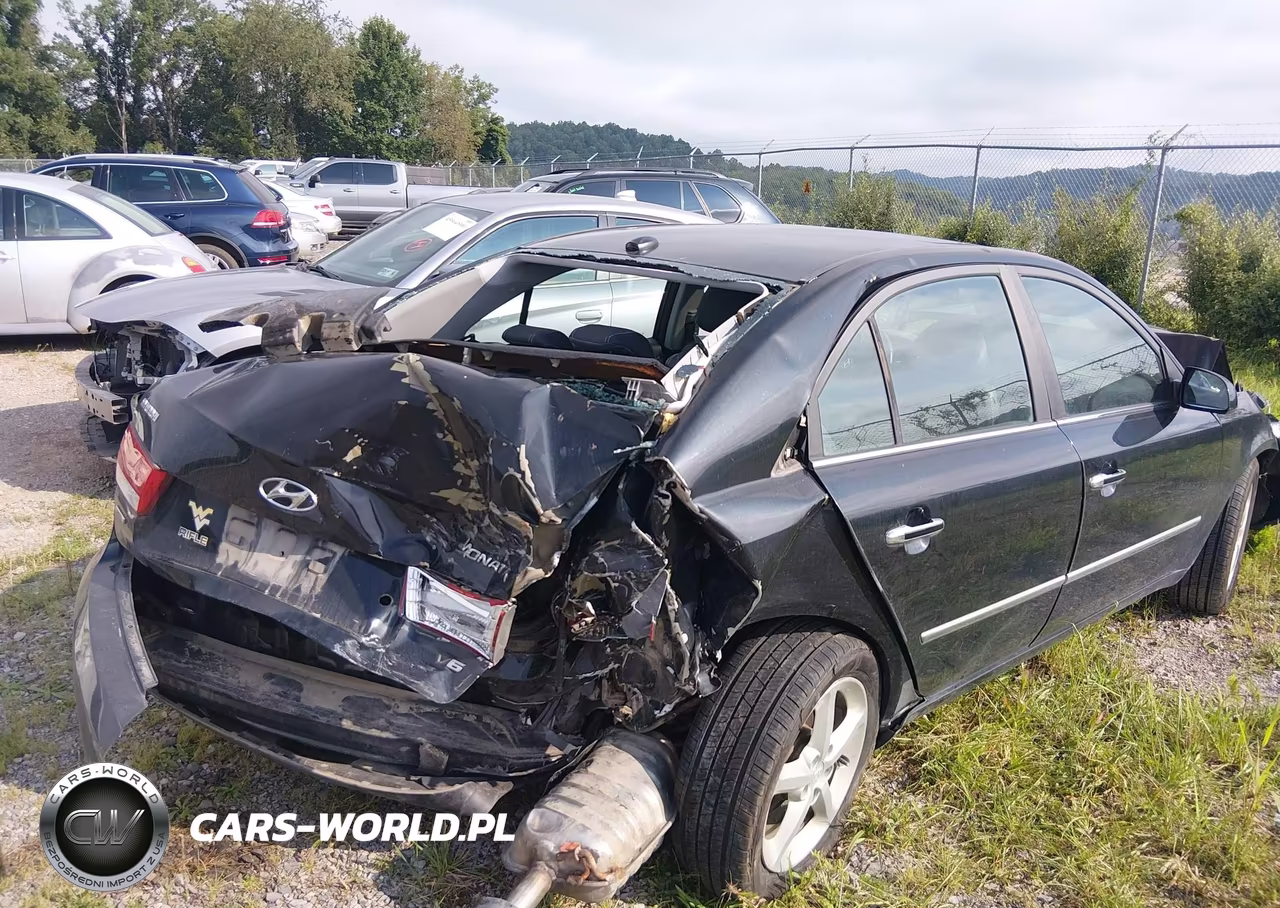 2008 Hyundai Sonata Limited V6-Se V6 VIN:5NPEU46F48H400039 - 4
