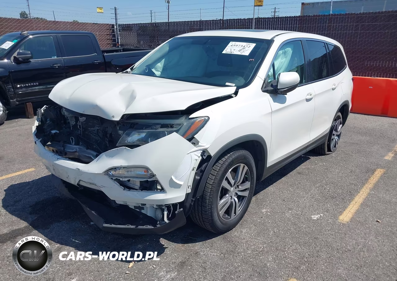 2017 Honda Pilot Ex-L VIN:5FNYF5H51HB029440 - 2