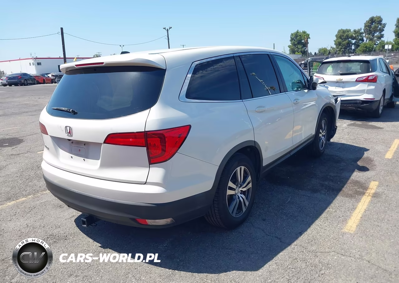 2017 Honda Pilot Ex-L VIN:5FNYF5H51HB029440 - 4