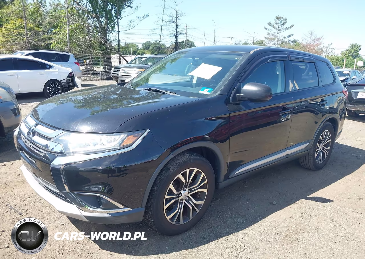 2017 Mitsubishi Outlander Es VIN:JA4AZ2A34HZ006593 - 2
