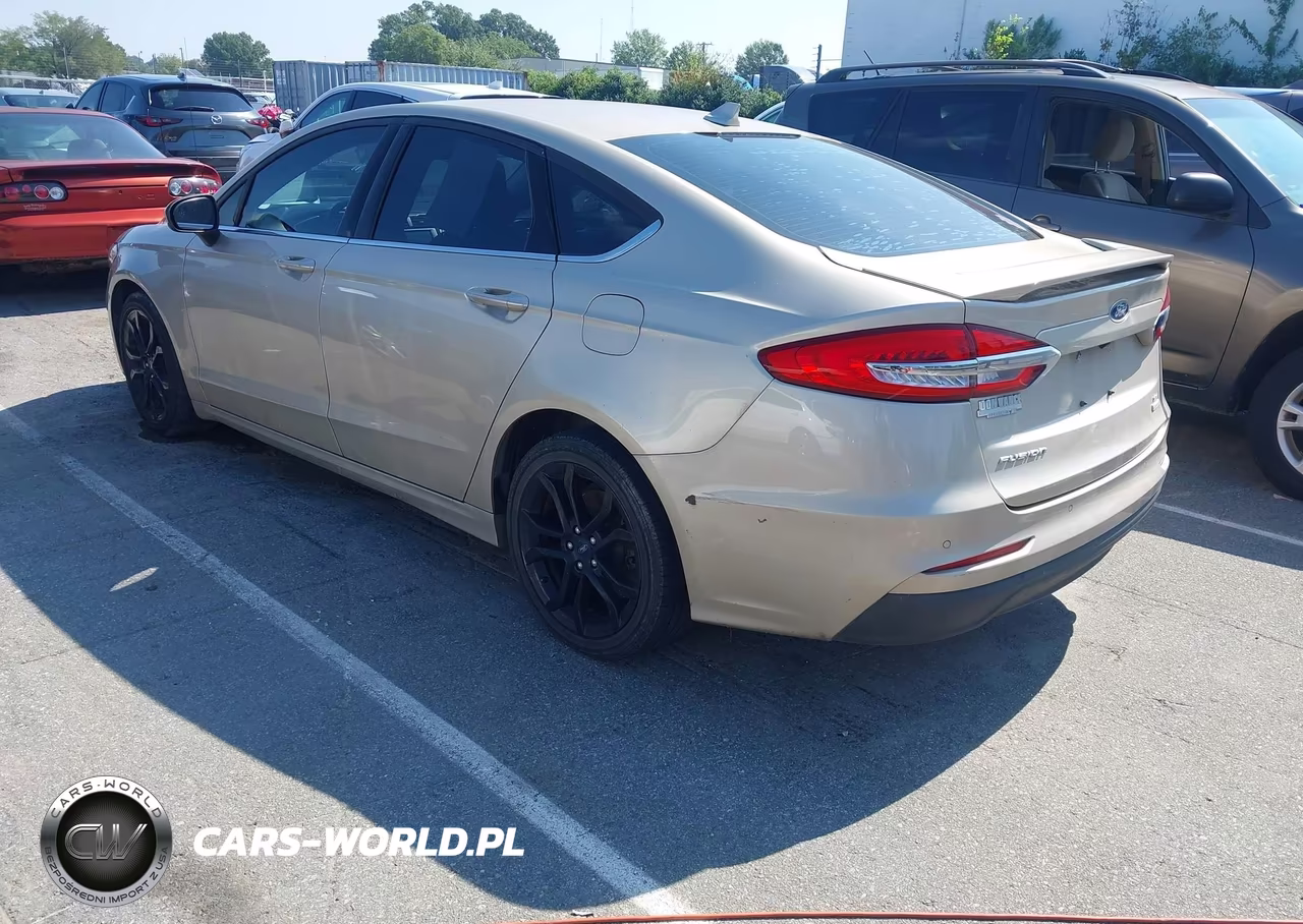 2019 Ford Fusion Se VIN:3FA6P0HDXKR103609 - 3