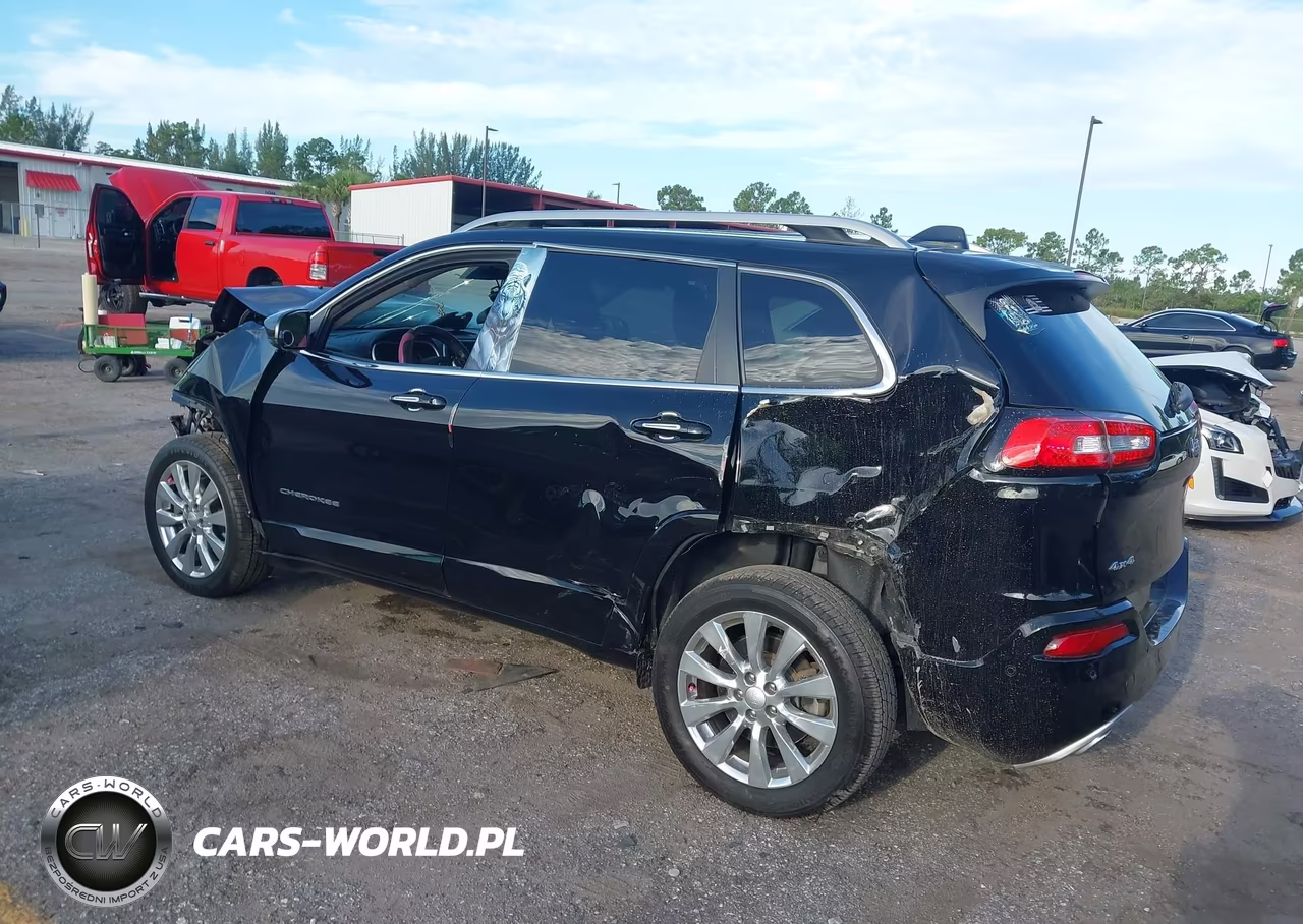2017 Jeep Cherokee Overland 4X4 VIN:1C4PJMJS6HW634795 - 3