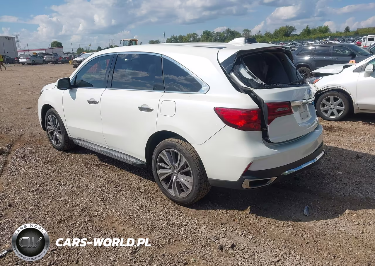 2018 Acura Mdx Technology Package Acurawatch Plus Pkg VIN:5J8YD4H57JL009150 - 3