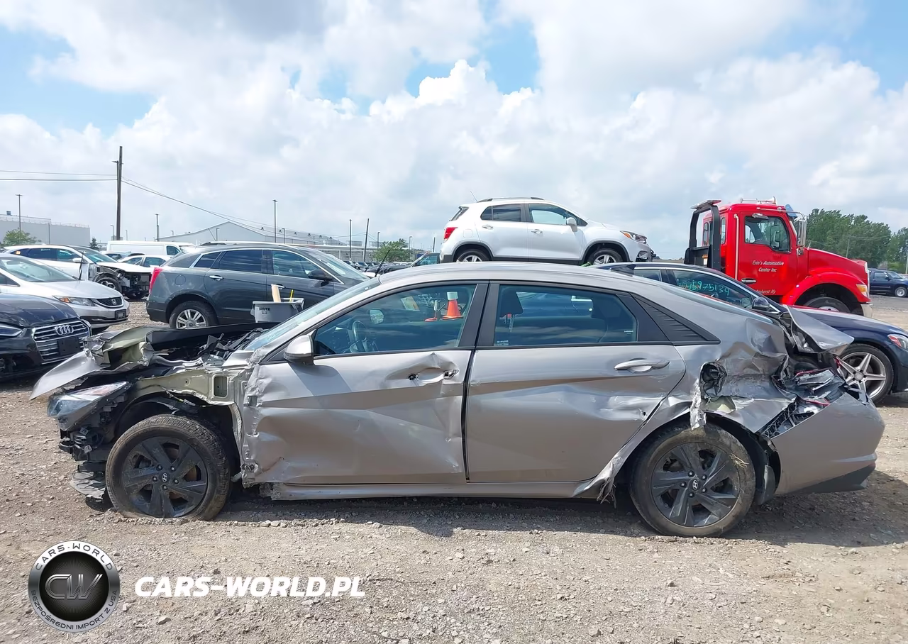 2022 Hyundai Elantra Sel VIN:KMHLS4AG6NU260988 - 14