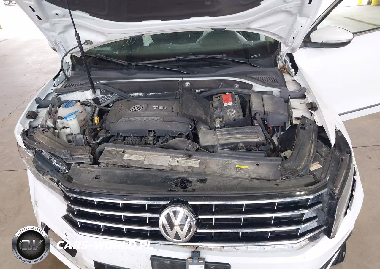 2017 Volkswagen Passat 1.8T Se VIN:1VWBT7A38HC030002 - 10