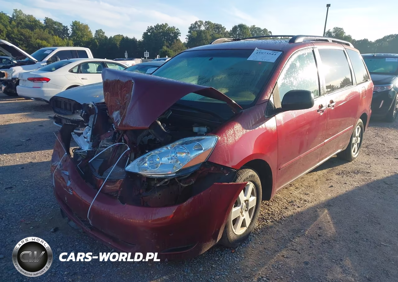 2008 Toyota Sienna Le VIN:5TDZK23C28S186040 - 2
