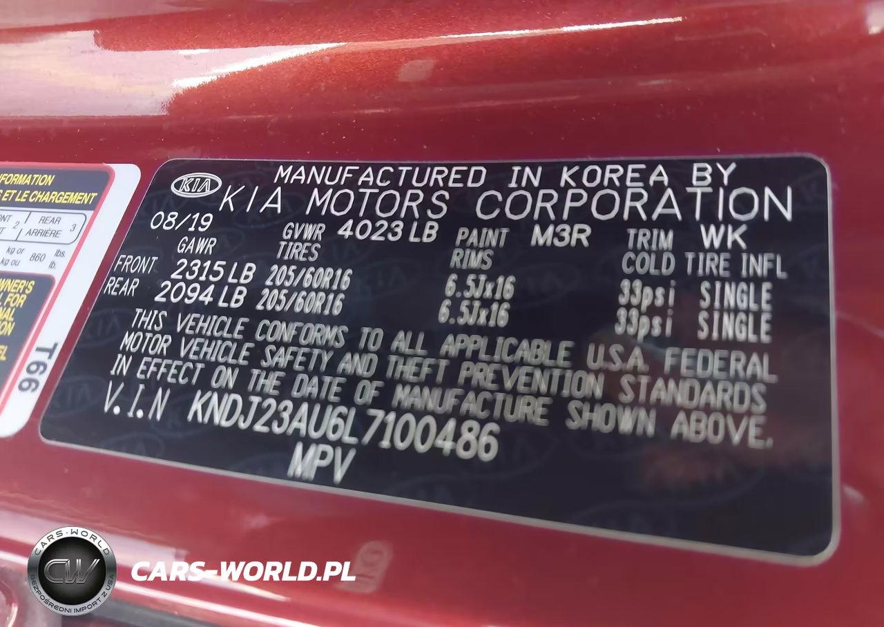 2020 Kia Soul Lx VIN:KNDJ23AU6L7100486 - 9