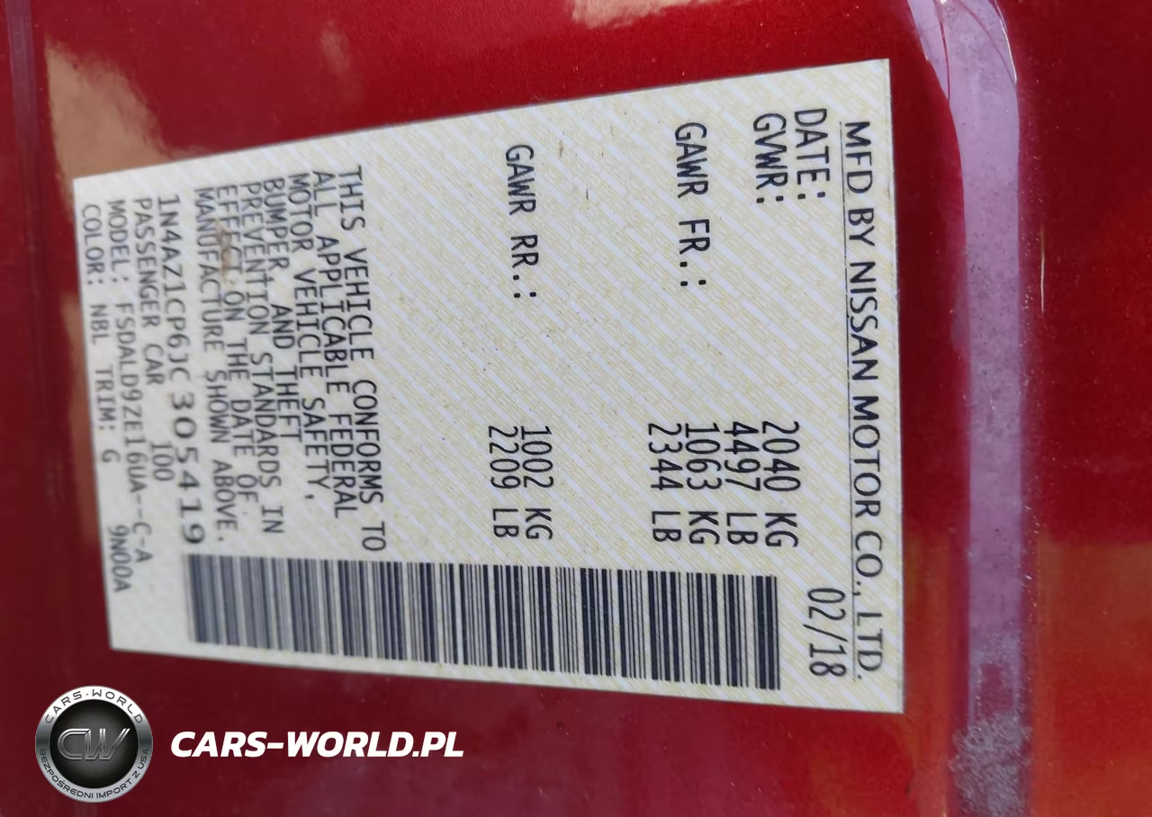2018 Nissan Leaf Sv VIN:1N4AZ1CP6JC305419 - 8