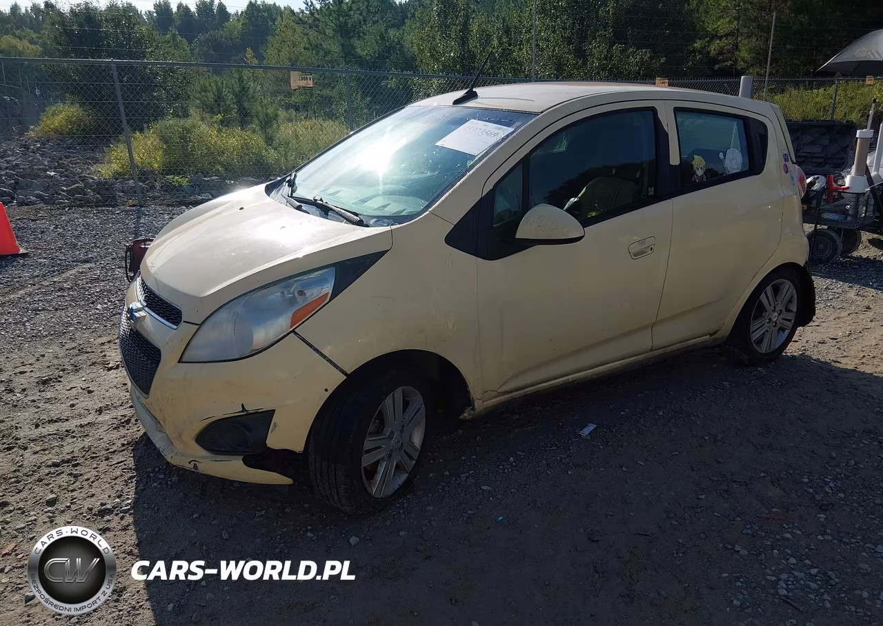 2013 Chevrolet Spark 1Lt Auto VIN:KL8CD6S98DC617093 - 2