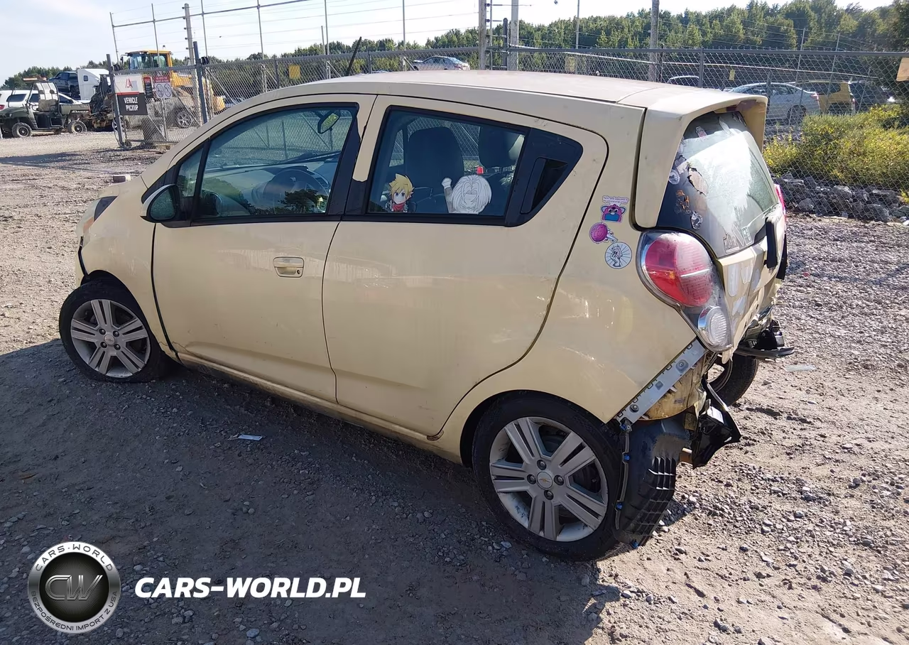 2013 Chevrolet Spark 1Lt Auto VIN:KL8CD6S98DC617093 - 3