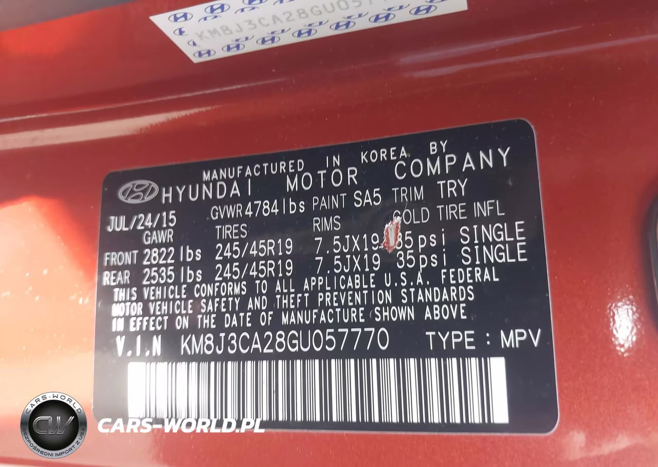 2016 Hyundai Tucson Limited VIN:KM8J3CA28GU057770 - 9