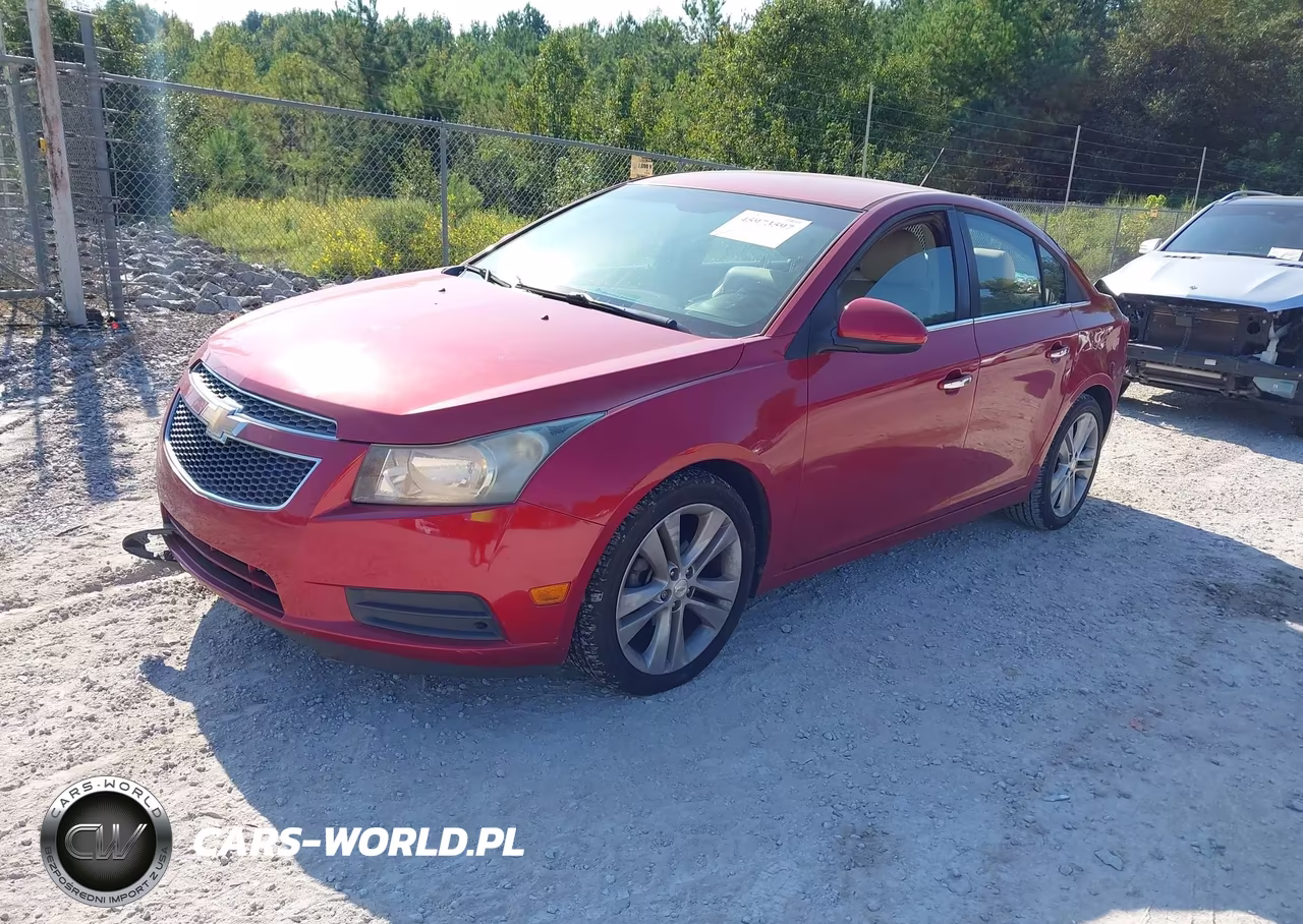 2011 Chevrolet Cruze Ltz VIN:1G1PH5S90B7195617 - 2