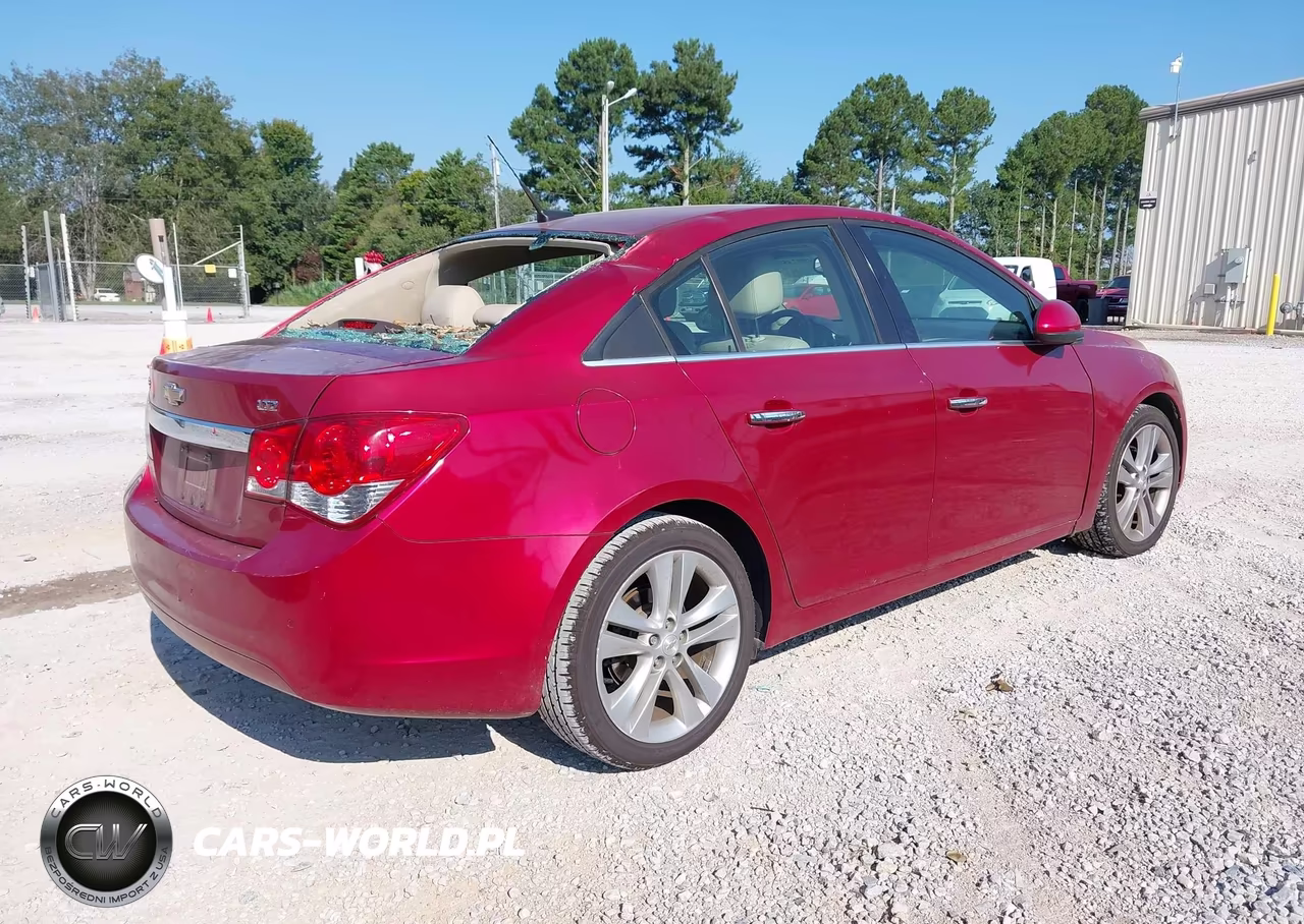 2011 Chevrolet Cruze Ltz VIN:1G1PH5S90B7195617 - 4