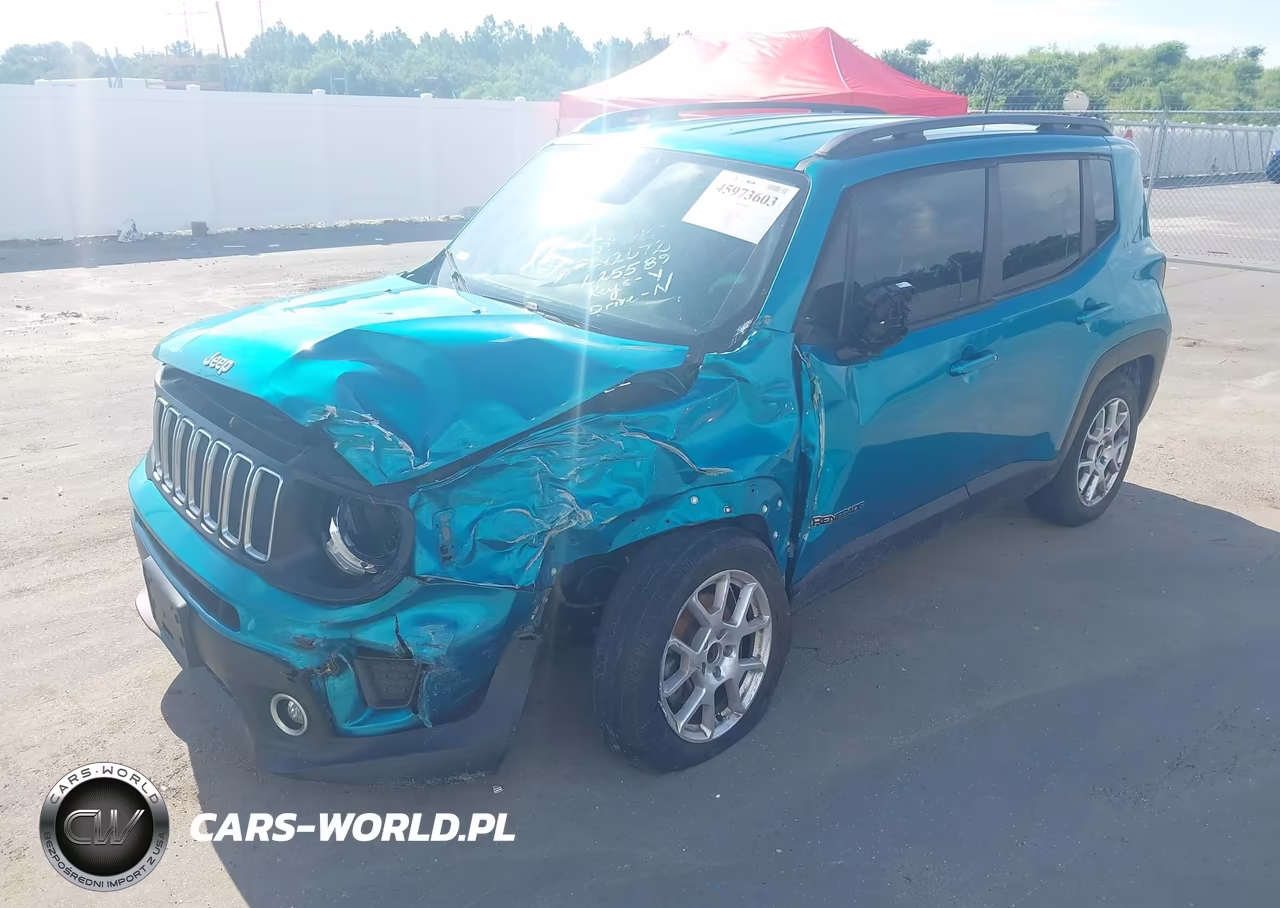 2020 Jeep Renegade Latitude Fwd VIN:ZACNJABB4LPL25589 - 2