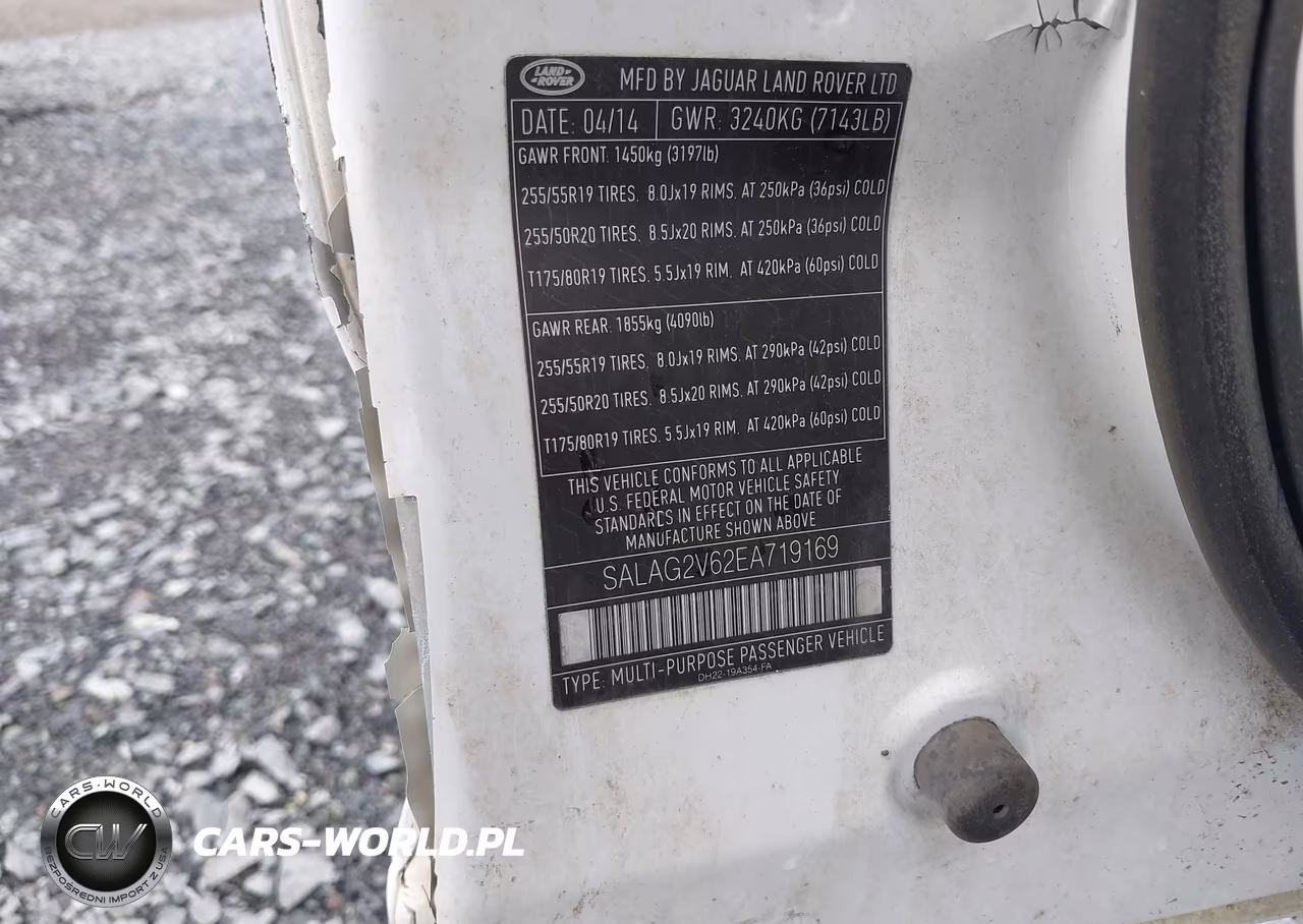 2014 Land Rover Lr4 VIN:SALAG2V62EA719169 - 9
