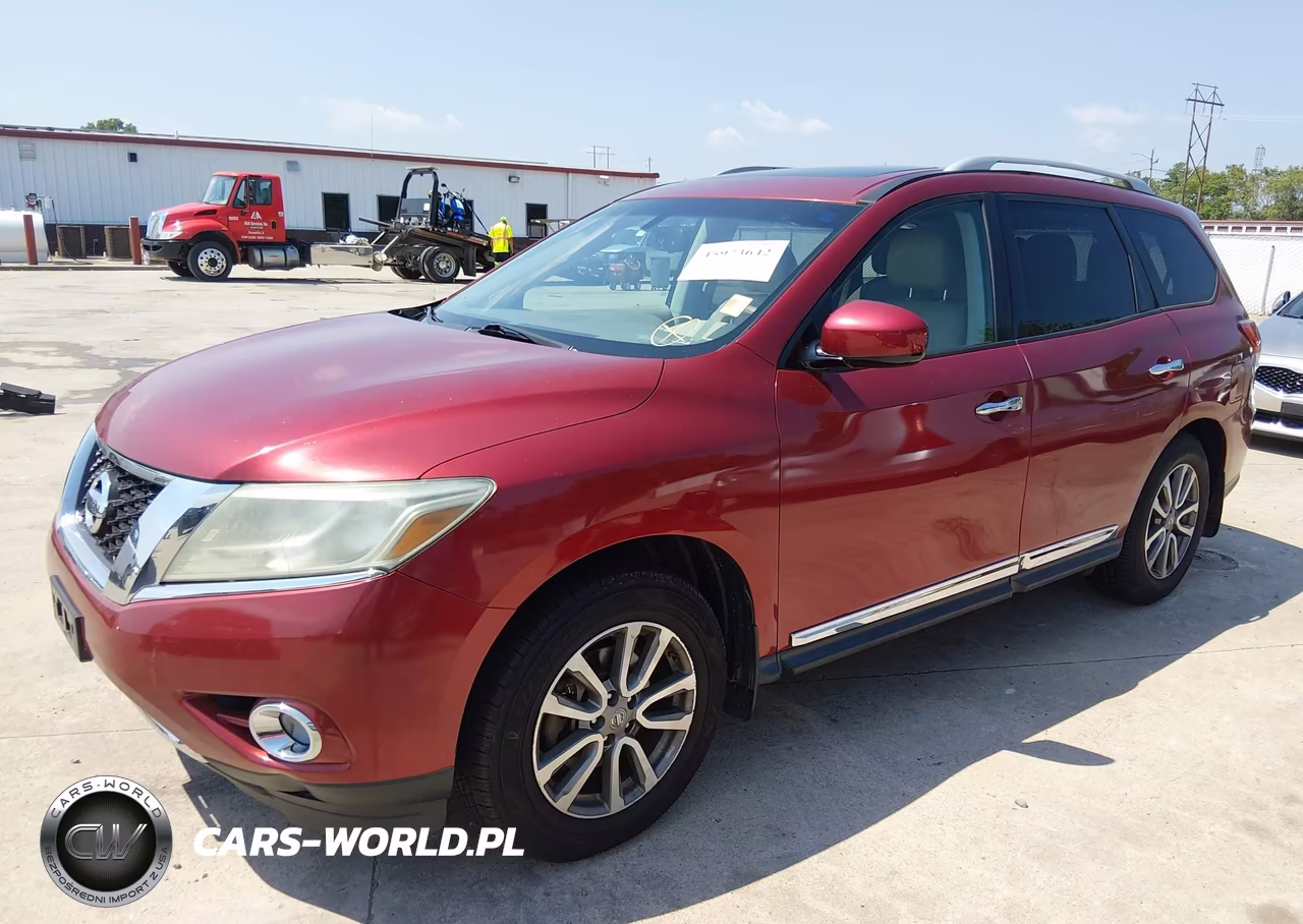 2014 Nissan Pathfinder Sl VIN:5N1AR2MM0EC606564 - 2