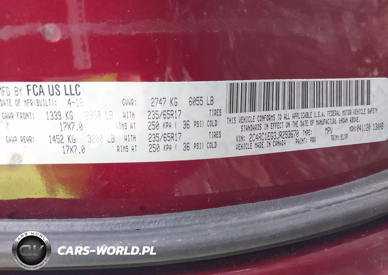 2018 Chrysler Pacifica Touring L Plus VIN:2C4RC1EG3JR293670 - 9