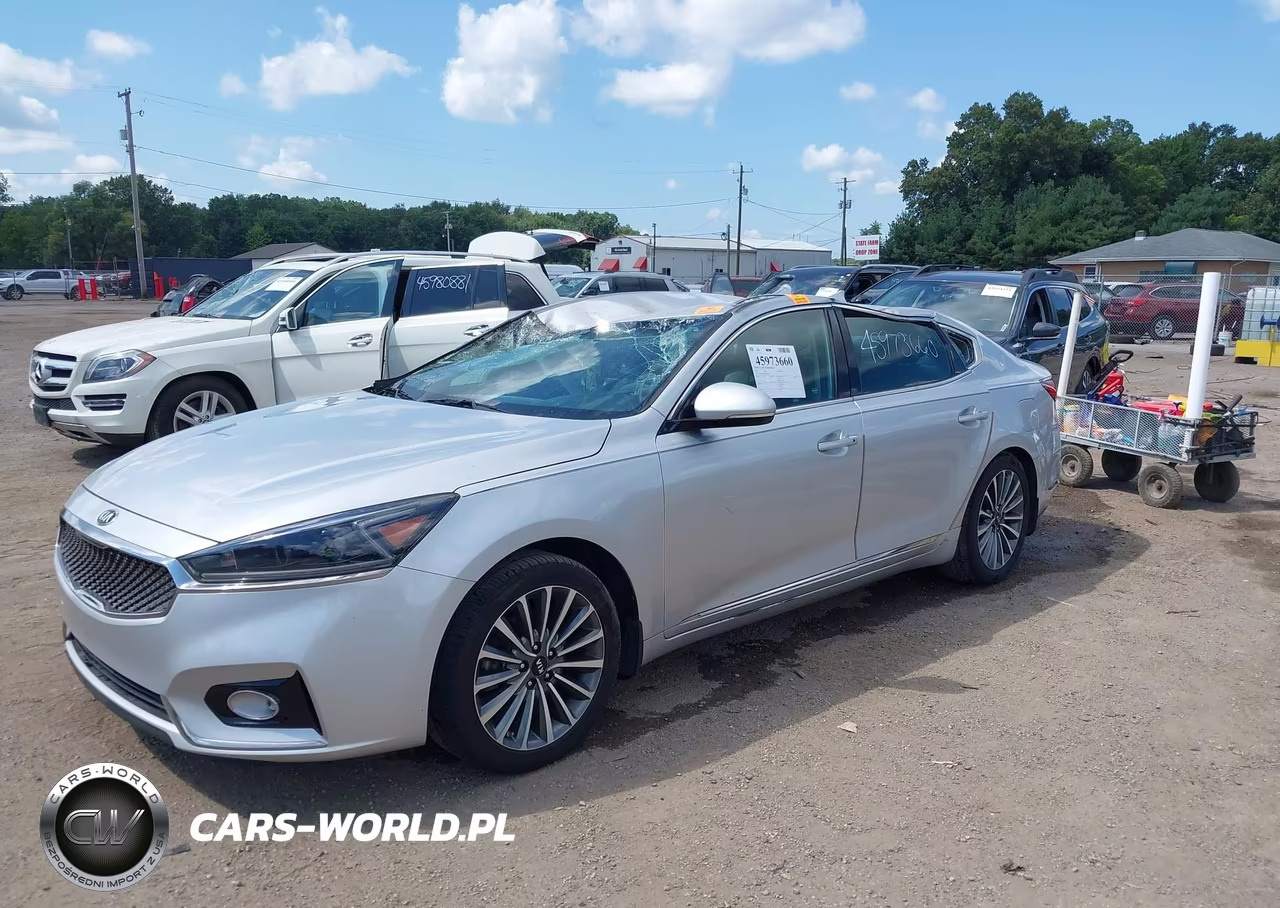 2017 Kia Cadenza Premium VIN:KNALB4J10H5055520 - 2