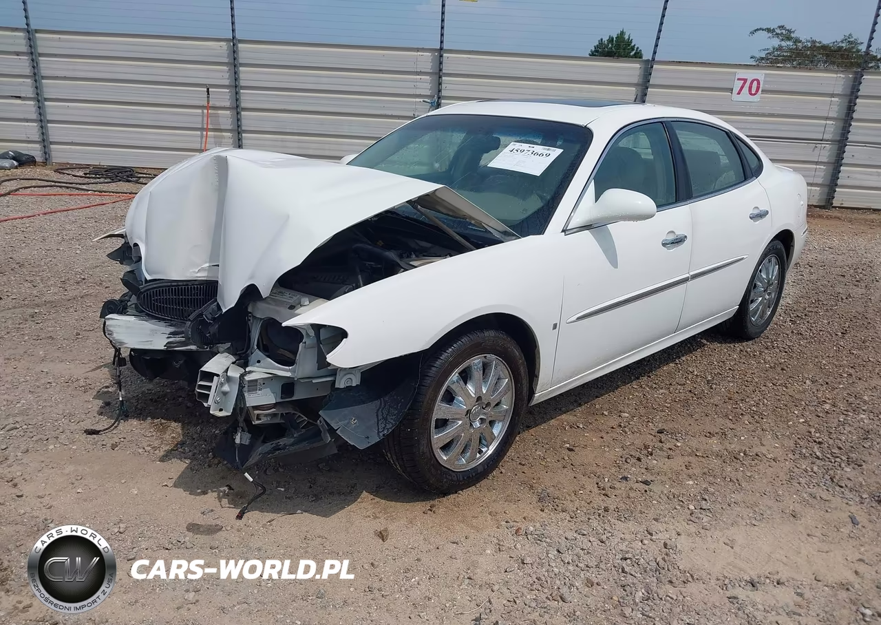 2007 Buick Lacrosse Cxl VIN:2G4WD582171217889 - 2