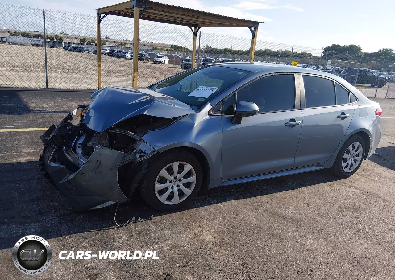 2022 Toyota Corolla Le VIN:5YFEPMAE2NP370141 - 2