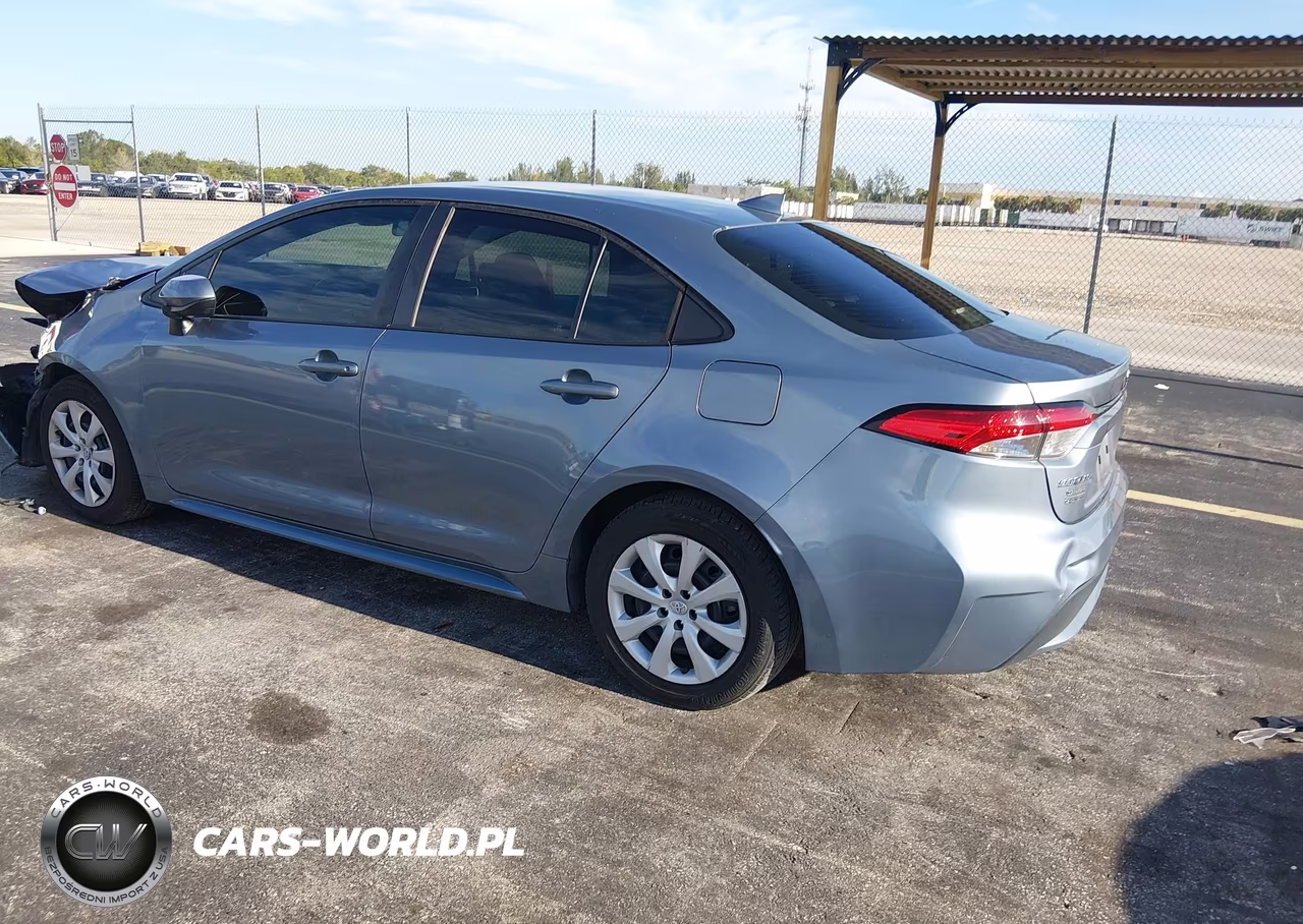 2022 Toyota Corolla Le VIN:5YFEPMAE2NP370141 - 3