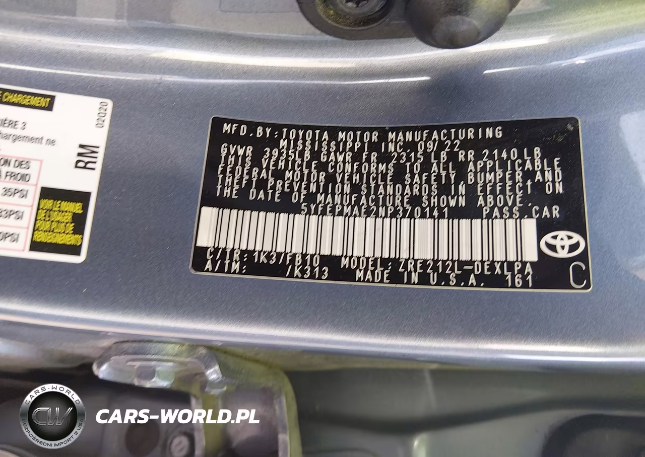 2022 Toyota Corolla Le VIN:5YFEPMAE2NP370141 - 9