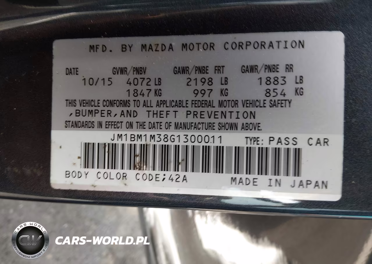2016 Mazda Mazda3 S Touring VIN:JM1BM1M38G1300011 - 9