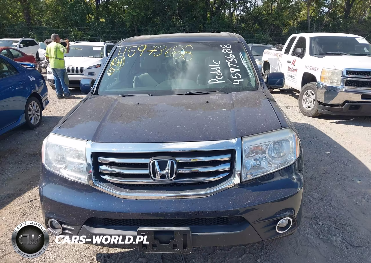 2012 Honda Pilot Ex-L VIN:5FNYF4H67CB010015 - 12