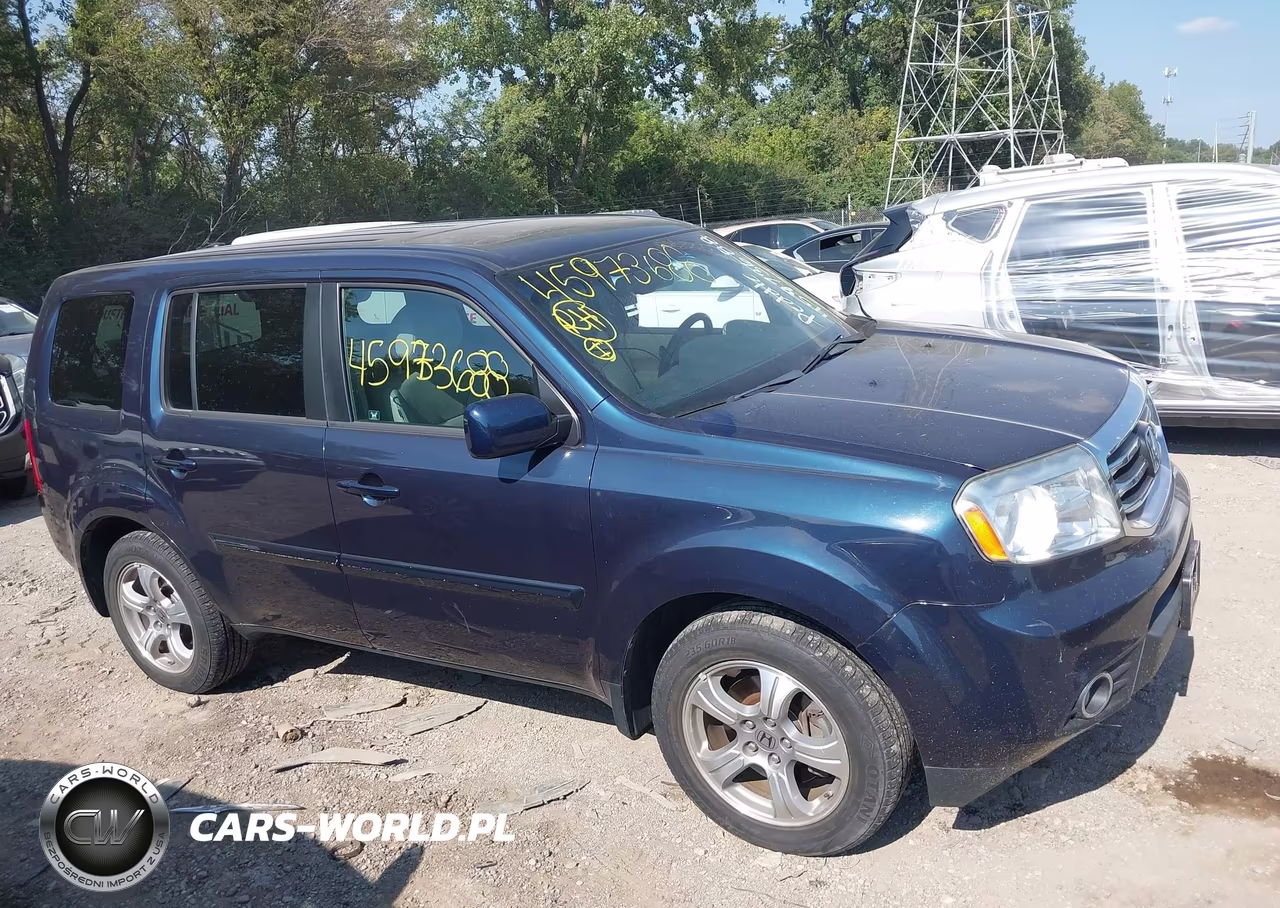 2012 Honda Pilot Ex-L VIN:5FNYF4H67CB010015 - 13