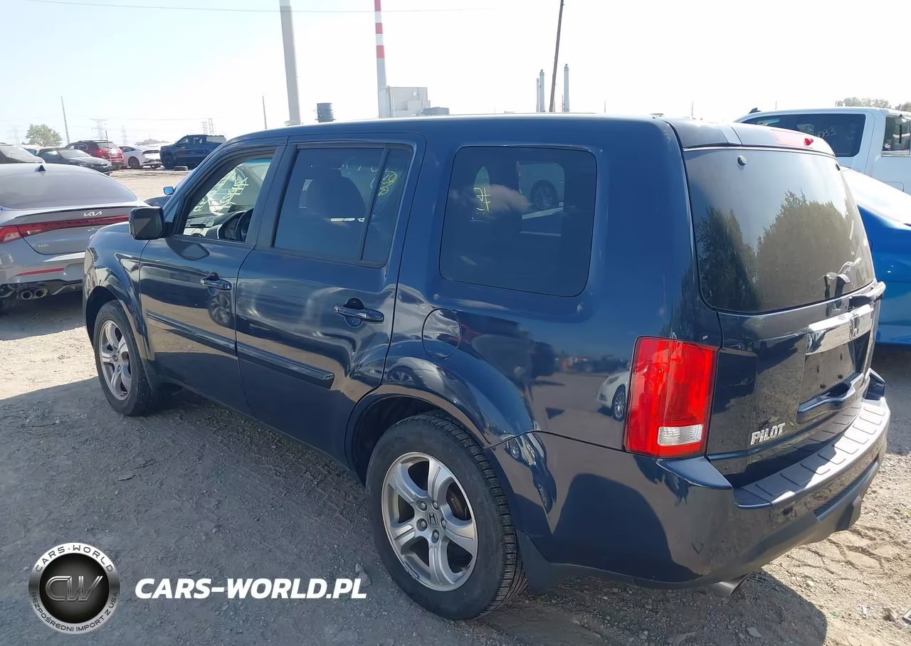 2012 Honda Pilot Ex-L VIN:5FNYF4H67CB010015 - 14