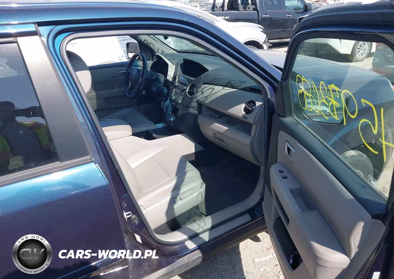2012 Honda Pilot Ex-L VIN:5FNYF4H67CB010015 - 5