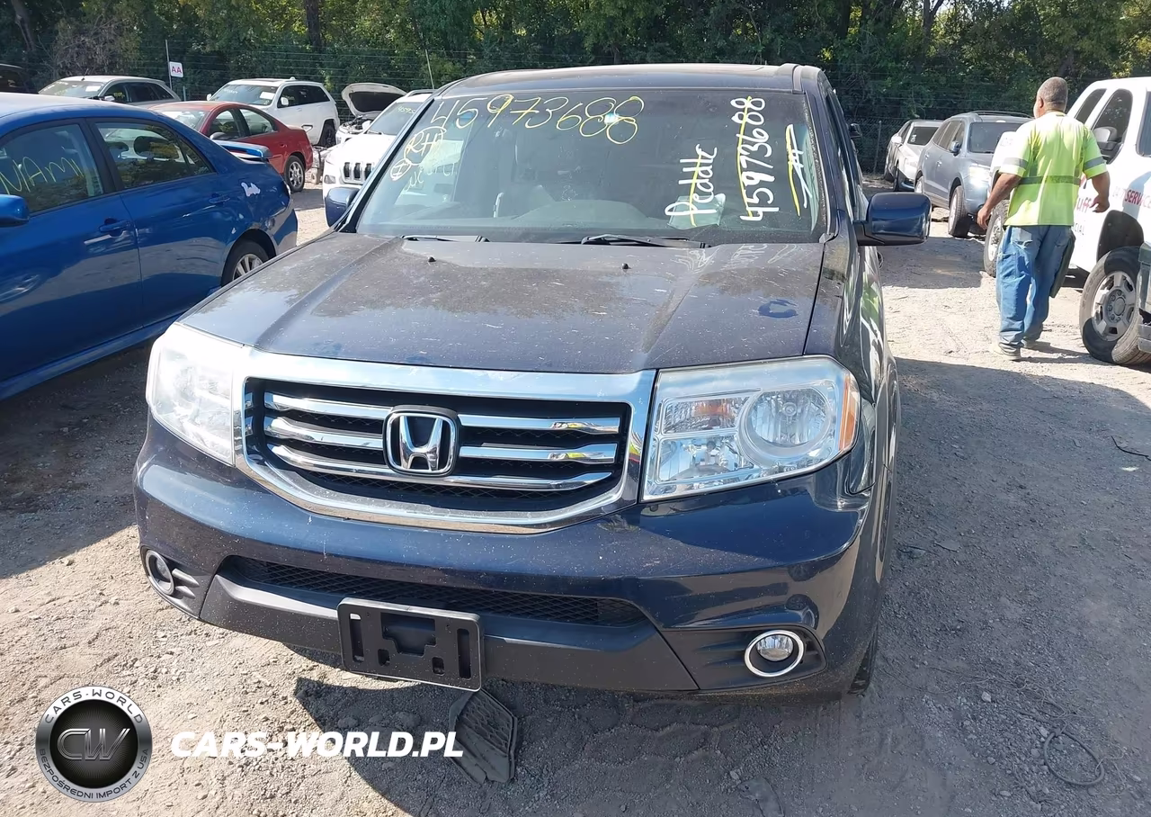 2012 Honda Pilot Ex-L VIN:5FNYF4H67CB010015 - 6