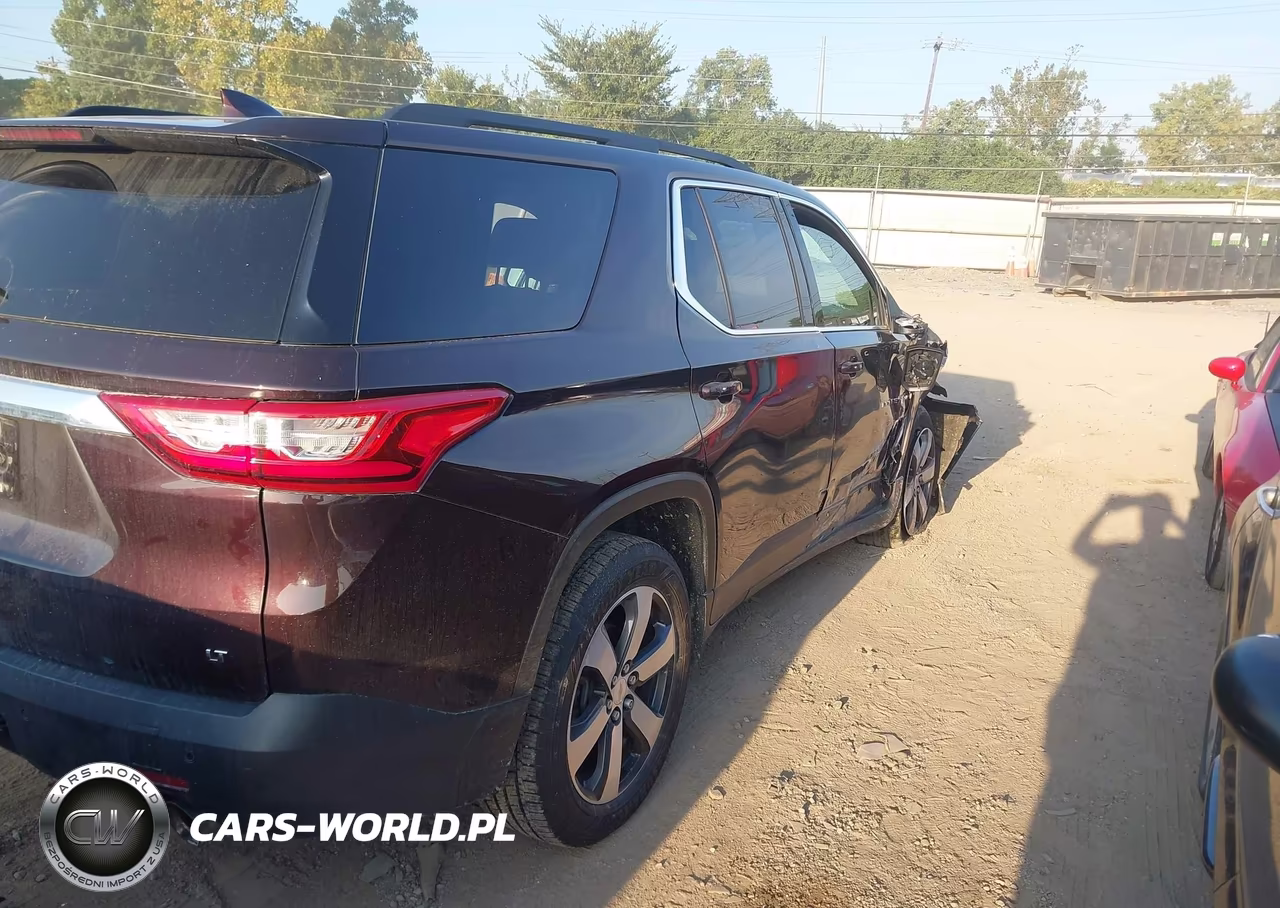 2021 Chevrolet Traverse Awd Lt Leather VIN:1GNEVHKW2MJ180449 - 4