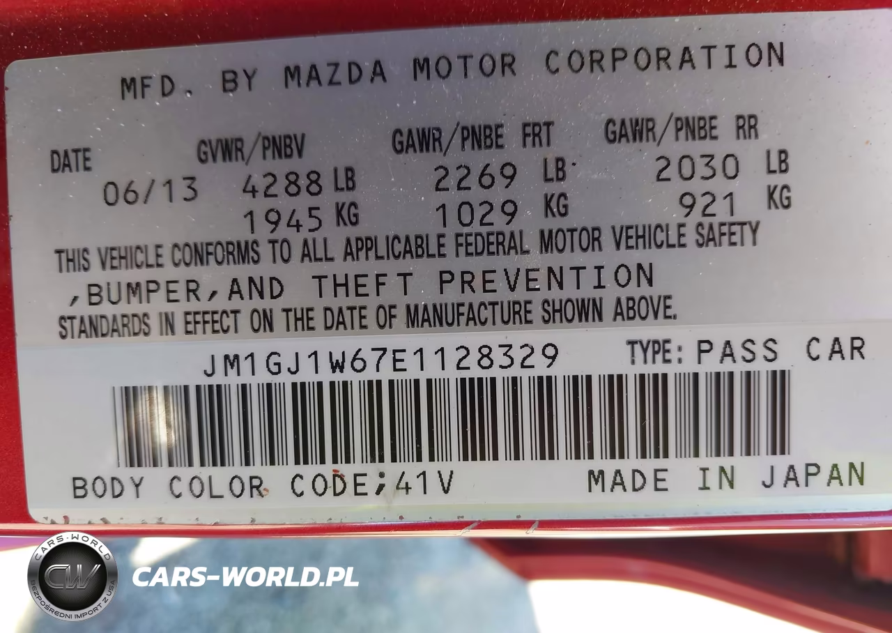 2014 Mazda Mazda6 I Grand Touring VIN:JM1GJ1W67E1128329 - 9