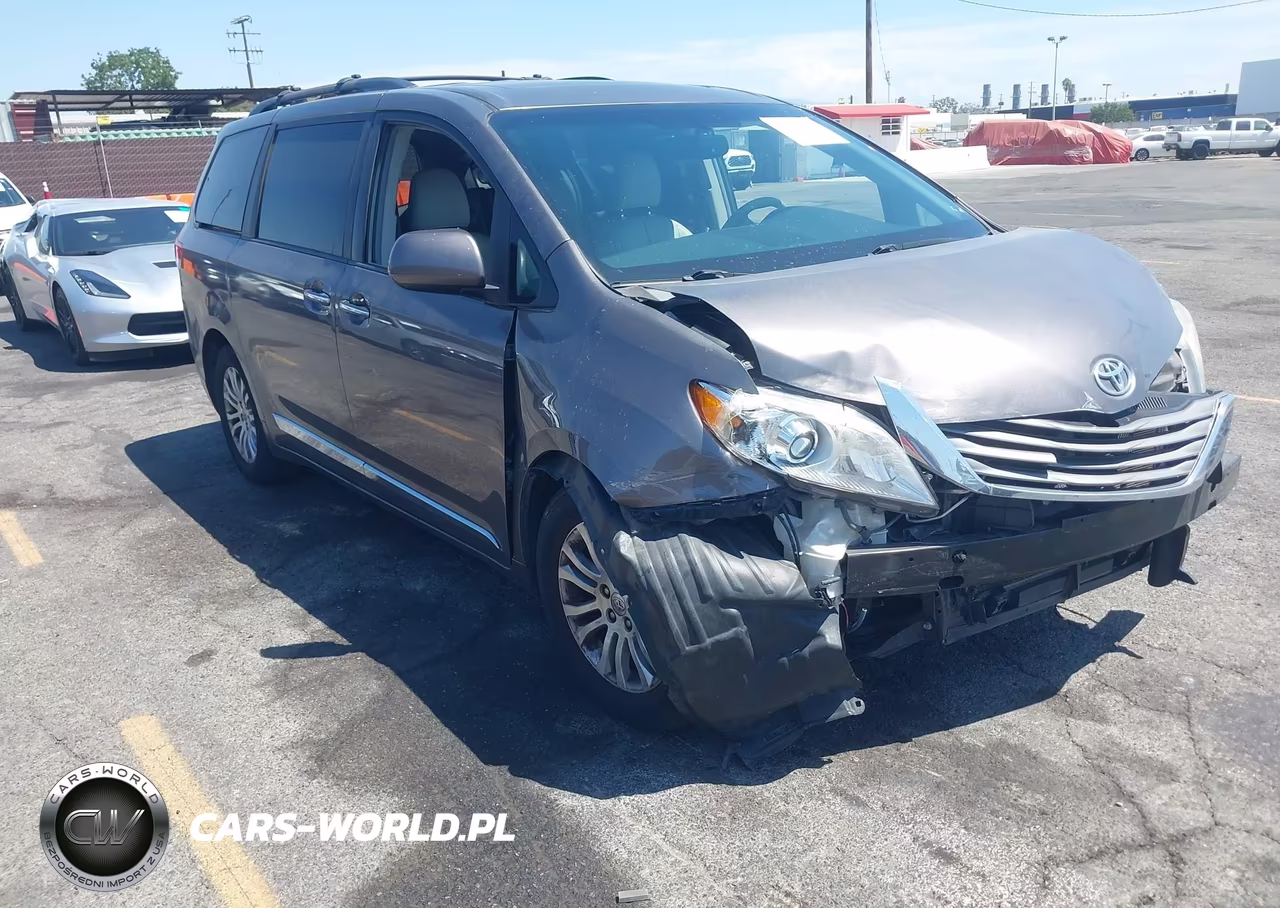2012 Toyota Sienna Xle V6 8 Passenger VIN:5TDYK3DCXCS231895 - 1