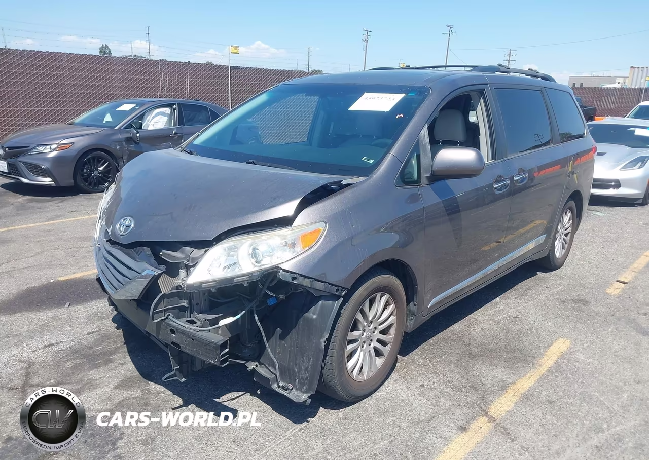 2012 Toyota Sienna Xle V6 8 Passenger VIN:5TDYK3DCXCS231895 - 2