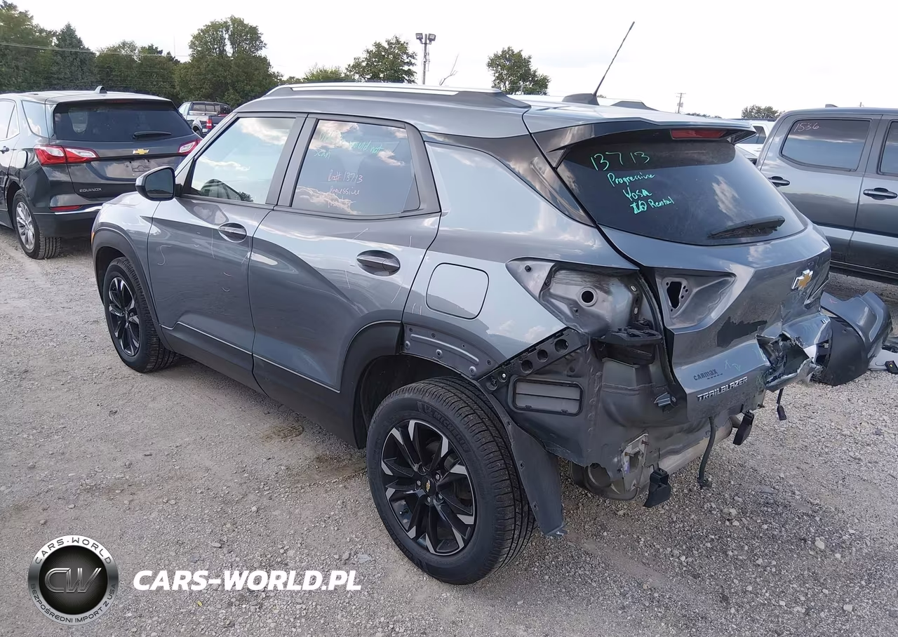 2022 Chevrolet Trailblazer Fwd Lt VIN:KL79MPS20NB093128 - 3