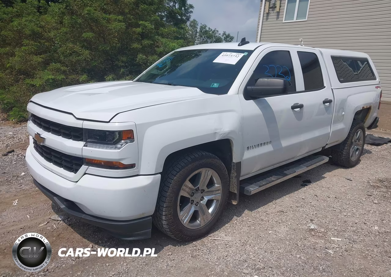 2018 Chevrolet Silverado 1500 Custom VIN:1GCVKPEC6JZ280404 - 2