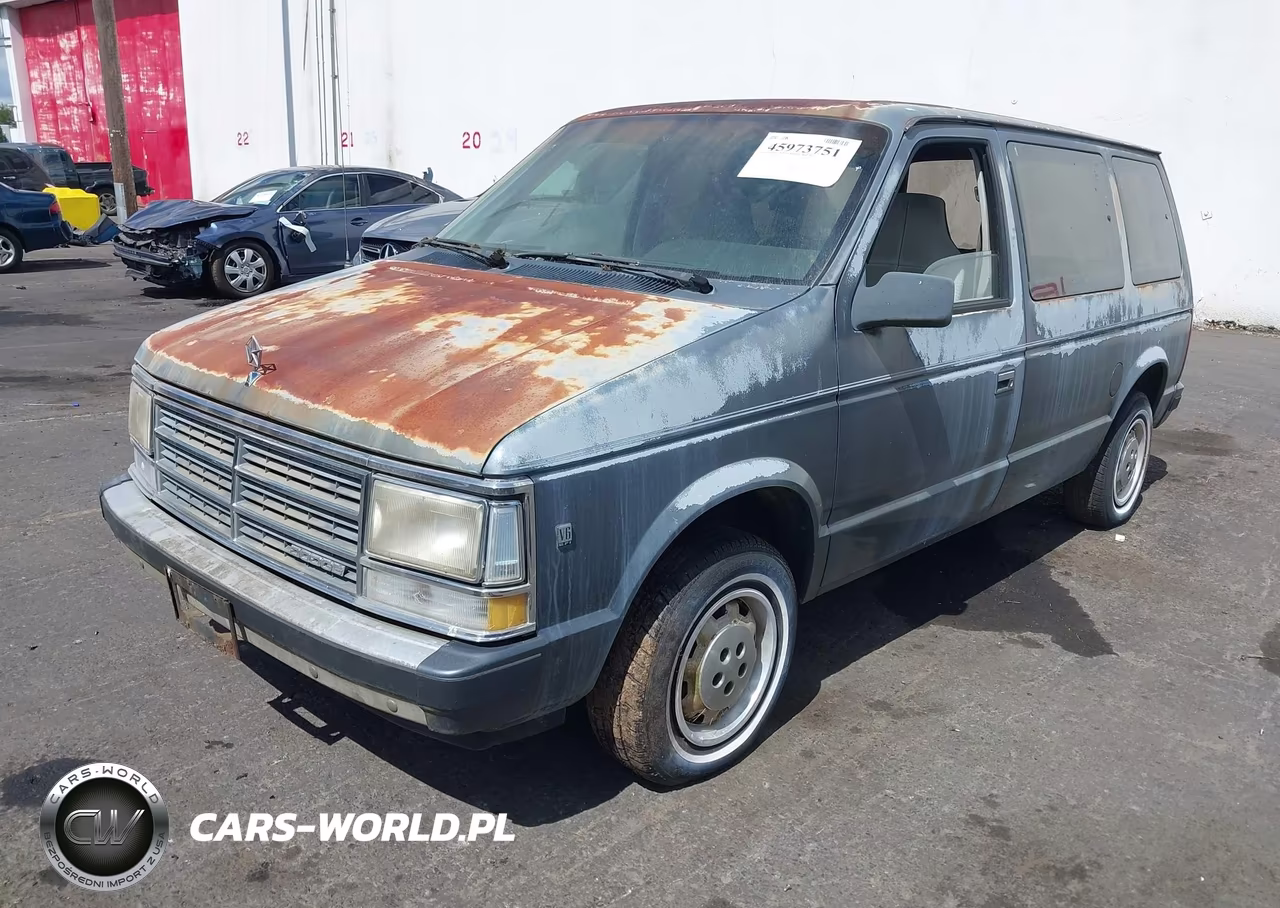 1988 Dodge Caravan Se VIN:2B4FK4138JR728223 - 2