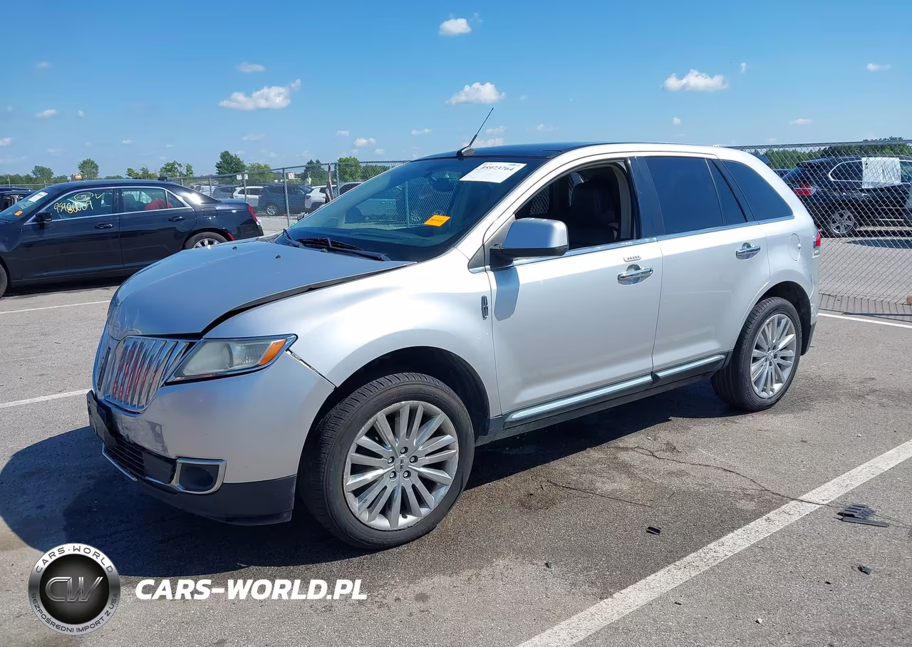 2011 Lincoln Mkx VIN:2LMDJ8JK5BBJ01937 - 2