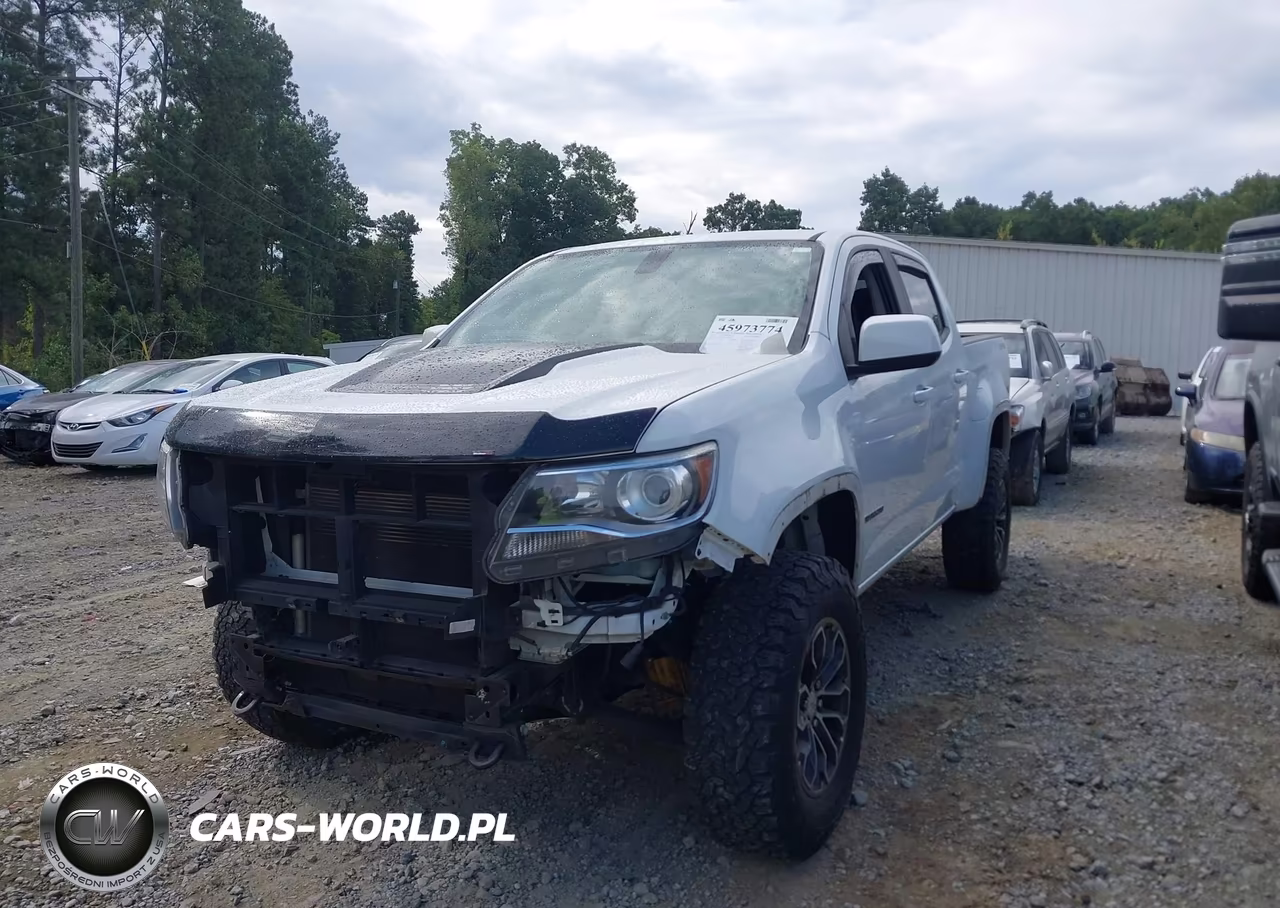 2019 Chevrolet Colorado Zr2 VIN:1GCGTEEN2K1119902 - 2