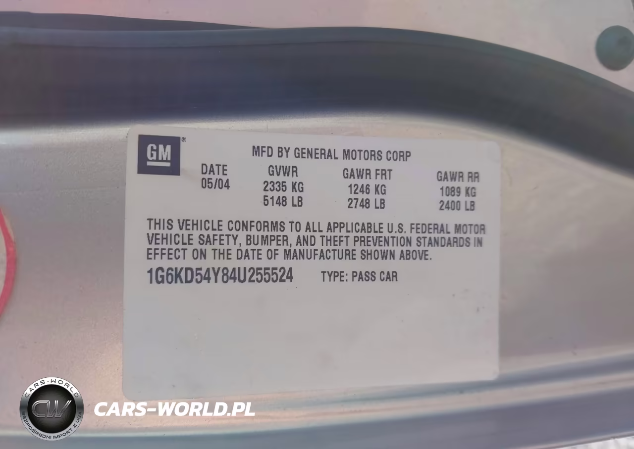 2004 Cadillac Deville Standard VIN:1G6KD54Y84U255524 - 9