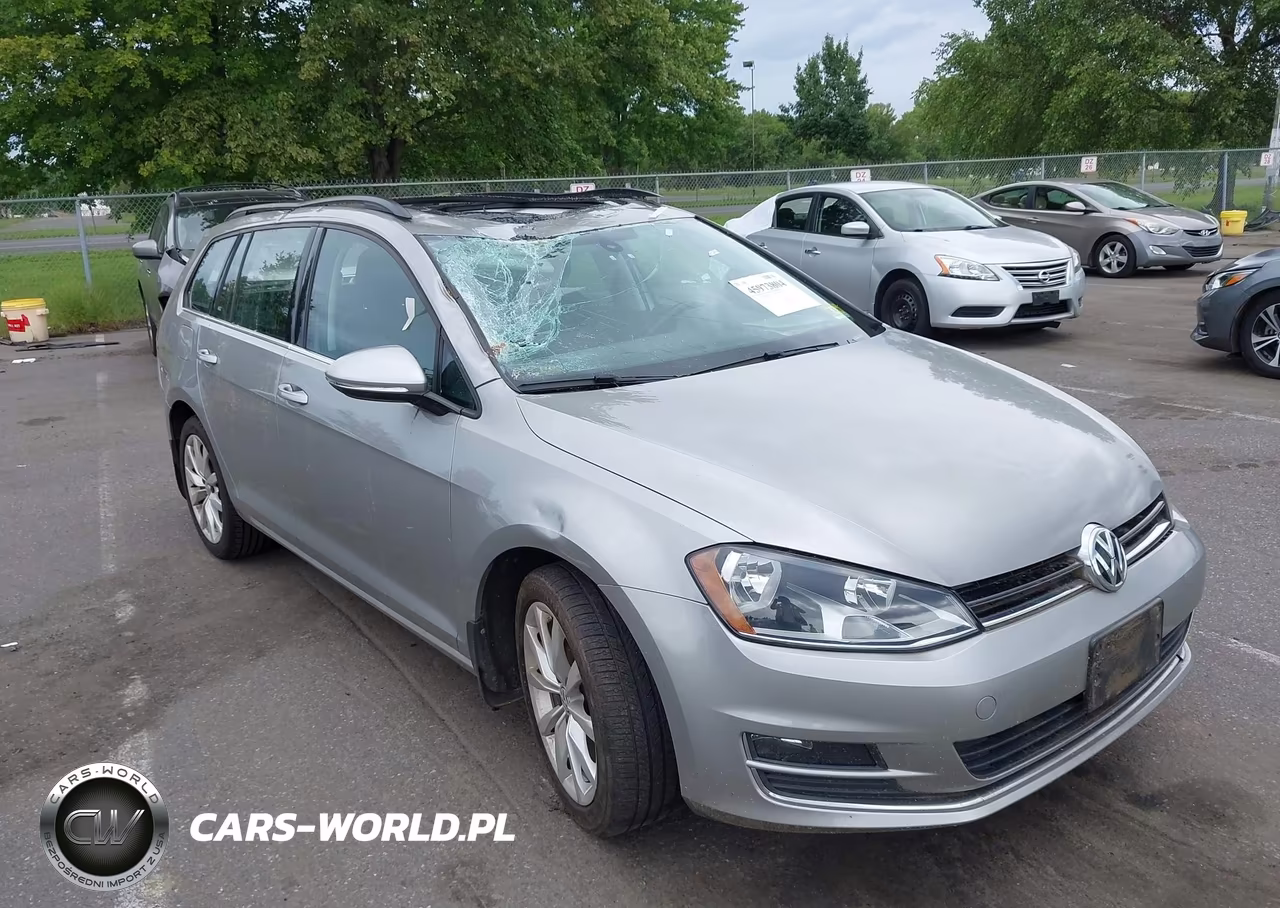 2015 Volkswagen Golf Sportwagen Tsi Se 4-Door VIN:3VWC17AU0FM505320 - 1