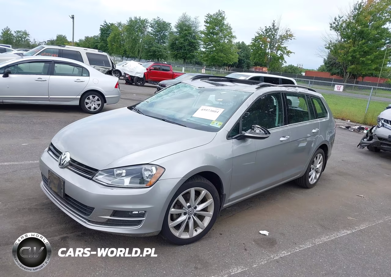 2015 Volkswagen Golf Sportwagen Tsi Se 4-Door VIN:3VWC17AU0FM505320 - 2